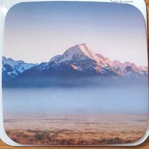 🔴BUNDLE 4/$20🔴Mouse pad with mountain scenery design. New